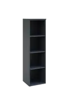 N 4 - 4N kancelářská skříň, nika, 1450x400x400, antracit